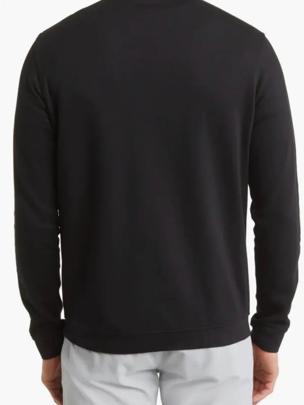 Peter Millar Black Pullover 1/4 zip size XXL golf shirt top